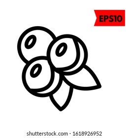 illustration of grape flat icon