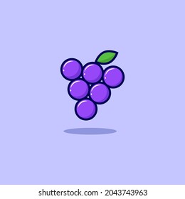 eine Illustration von Traubenfrucht