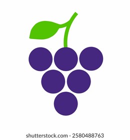 illustration of grapes.grape vektor ilustration