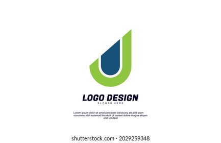 Illustration of graphic abstract creative example idea brand logo for corporate finance company and building colorful design vector