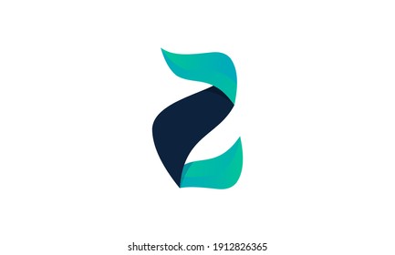 Illustration of graphic abstract  letter z logo design inspiration