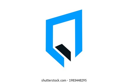 Illustration of graphic abstract Thunder and bolt lightning shield logo icon template design