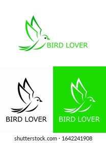 Illustration von Logo-Design für Vögel, ideal für Unternehmen Logo und Marke 