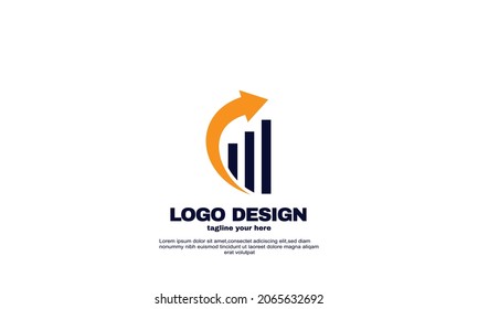Illustration Of Graphic  Career Step Logo Vector Design. Leadership Logo Template
