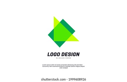 Illustration of graphic creative connection corporate elegant logo business abstract