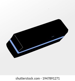 Illustration  graphic  eraser perfect of logo or etc.