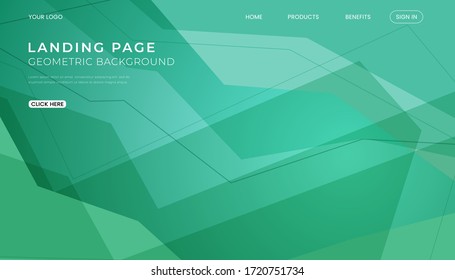Illustration Graphic Of Geometric Background. For Background,  Template and Landing page