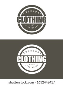 illustration graphic of logo design clhoting, great for logo clothing brand