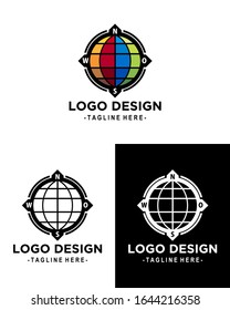 illustration graphic of logo design great for companies logo and brand 