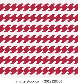 Illustration Graphic of red fire wive vector pattern background