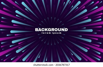 Illustration of graphic Sci-fi Motion wallpaper and background. Abstract background travel through time and space. Trendy music banner template