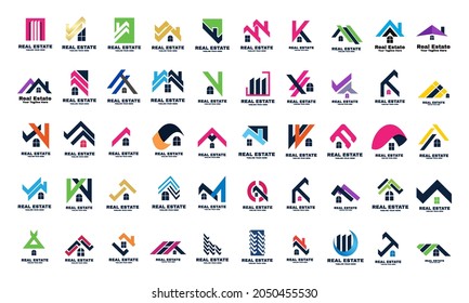 Illustration of graphic  Set best collection and Big Group, Real Estate, Building and Construction Logo Vector Design