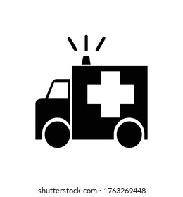 Illustration graphic vector of Ambulance Icon. ambulance icon.