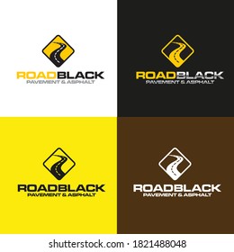 Illustration graphic vector of Asphalt repair, roadwork, pavement logo design template