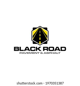 Illustration graphic vector of Asphalt repair, roadwork, pavement logo design template