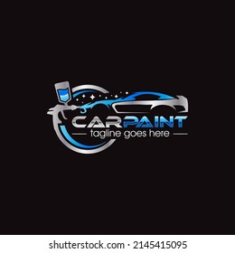 Illustration graphic vector of Auto Car Painting logo design template