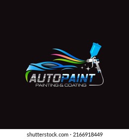 Illustration graphic vector of Auto Car Painting logo design template