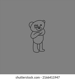 Illustration Graphic Vector Bear Animation