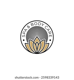 Illustration graphic vector of beauty spa and body care logo design template