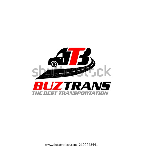 Illustration graphic vector of the best\
logistics and transportation logo design\
template