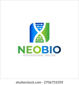 Illustration graphic vector of biotech, bio technology logo design template