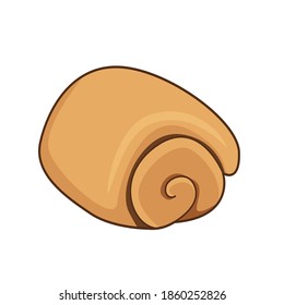 Illustration graphic vector of bread. Bakery product