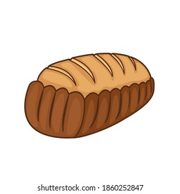 Illustration graphic vector of bread. Bakery product
