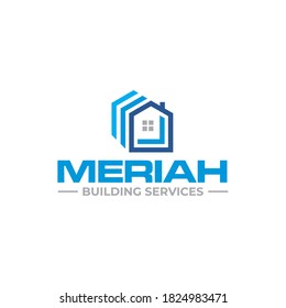 Illustration graphic vector of building house, renovation logo design template