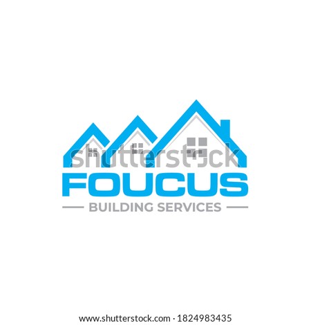 Illustration graphic vector of building house, renovation logo design template