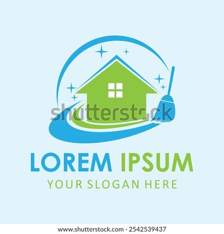 Illustration graphic vector of cleaning services  logo design template  icon