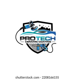 Illustration graphic vector of coating finishing services company logo design template