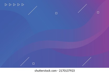 Illustration grafische Vektorgrafik besteht aus dynamischer Form und blauem Farbverlauf perfekt für die Präsentation abstrakter Hintergrund, Website, Banner und Landing-Page. Eps10-Vektorgrafik mit großem Kopienraum
