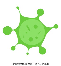 illustration graphic vector of corona virus in wuhan,corona virus infection. 2019-nvoc virus.corona virus microbe.