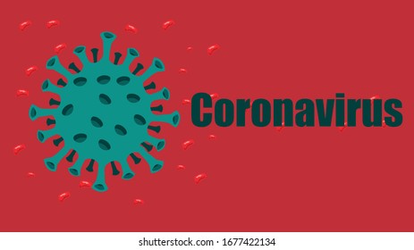 illustration graphic vector of corona virus in wuhan,corona virus infection.