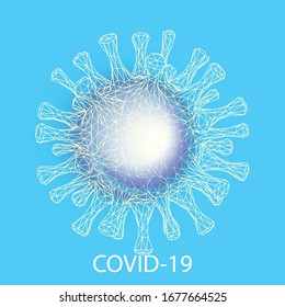 illustration graphic vector of corona virus in wuhan,corona virus infection. 2019-nvoc virus.corona virus microbe. eps10
