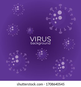 illustration graphic vector of corona virus in wuhan, Covid-19. corona virus infection. 2019-nvoc virus.  virus illustration.