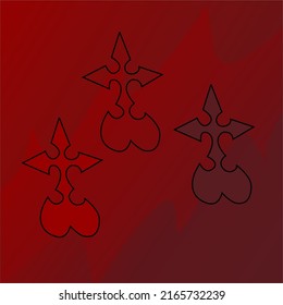 Illustration graphic vector cross design