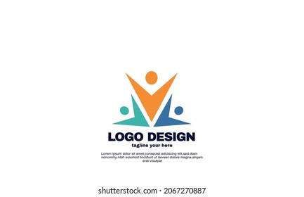 Illustration of graphic Vector design elements for your business corporate company logo, 
abstract colorful. Modern logotipe, business company corporate design 
template.