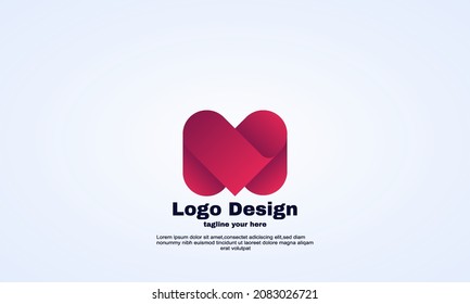 Ilustración de elementos de diseño de vectores gráficos para el logotipo de su empresa empresarial, colorido abstracto. logotipe moderno, plantilla de diseño corporativo de empresa.
