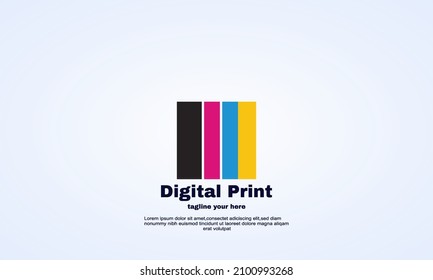 Illustration of graphic  Vector design elements for your business corporate company logo, abstract colorful. Modern logotipe, business company corporate design template.