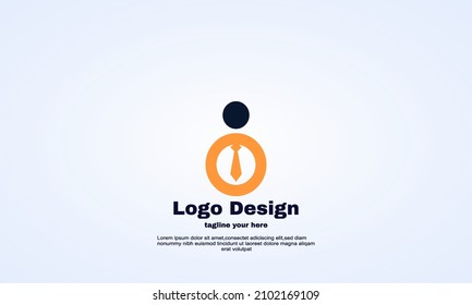 Illustration of graphic  Vector design elements for your business corporate company logo, abstract colorful. Modern logotipe, business company corporate design template.