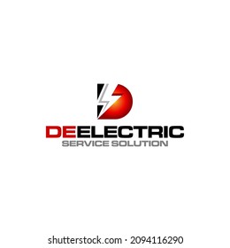 Illustration graphic vector of electric power, energy and Thunder electricity concept logo design template