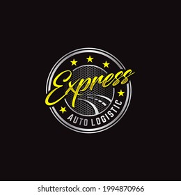 Illustration graphic vector of Express logistics and delivery company logo design template