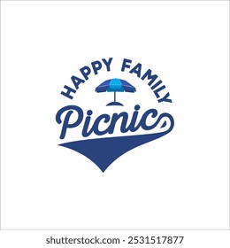 Illustration graphic vector of family picnic time design template