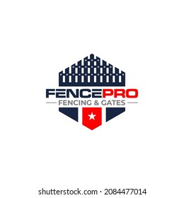 Illustration graphic vector of fence home solution logo design template