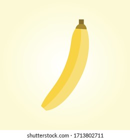 illustration graphic vector of flat banana