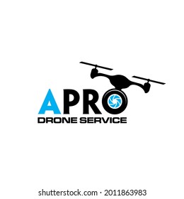 Illustration graphic vector future of drone technology logo design template