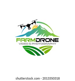 Illustration graphic vector future of drone technology logo design template