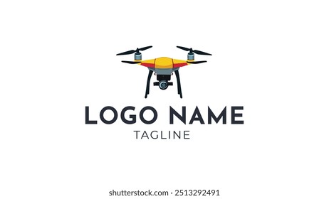 Illustration graphic vector future of drone technology logo design template. Unique drone logo design inspiration