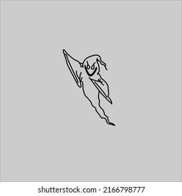 illustration graphic vector ghost animation